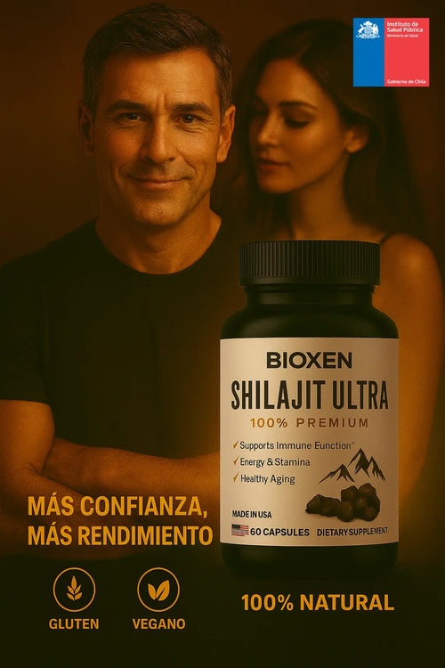 SHILAJIT TESTOSTERONA™ - 60 Cápsulas (CHAO al VIAGRA)
